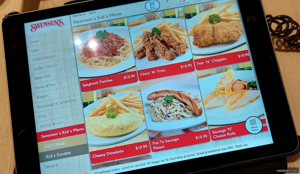 Swensen's - menu