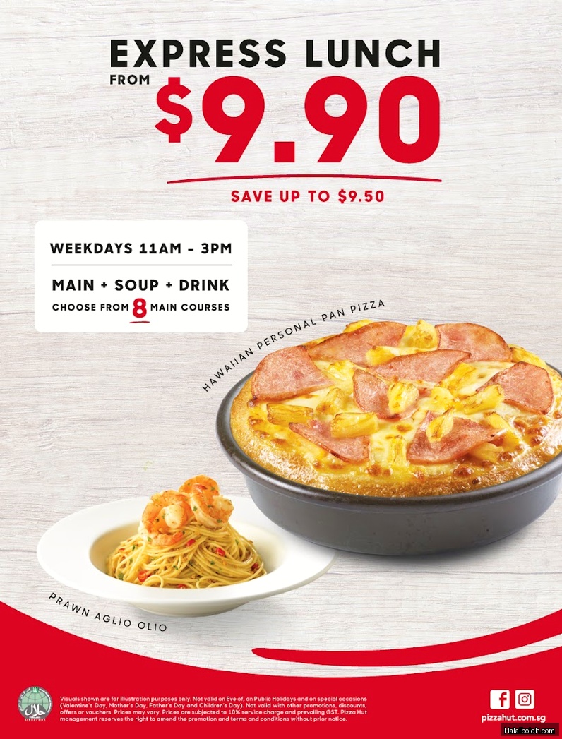 Pizza Hut - menu