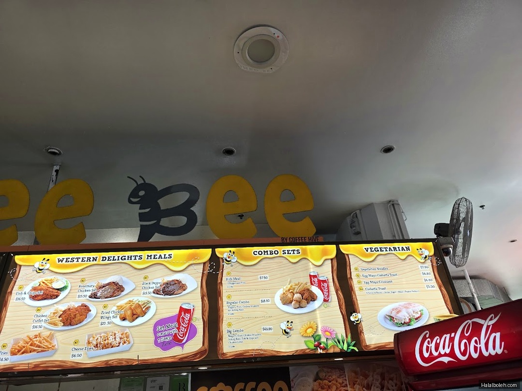 Coffee Bee at Singapore Science Centre - Menu