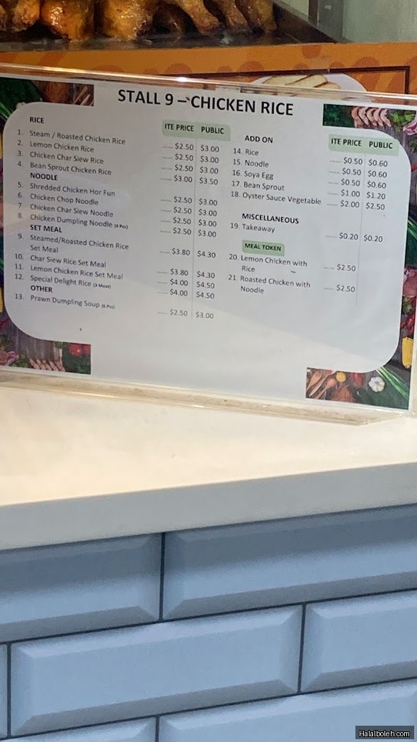 Food Fest - menu