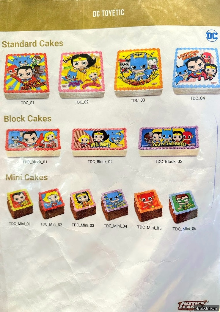 Polar Puffs & Cakes - menu
