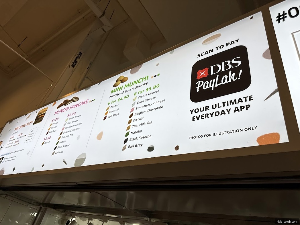Munchi Pancakes - menu