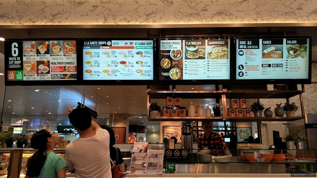 The Soup Spoon - menu