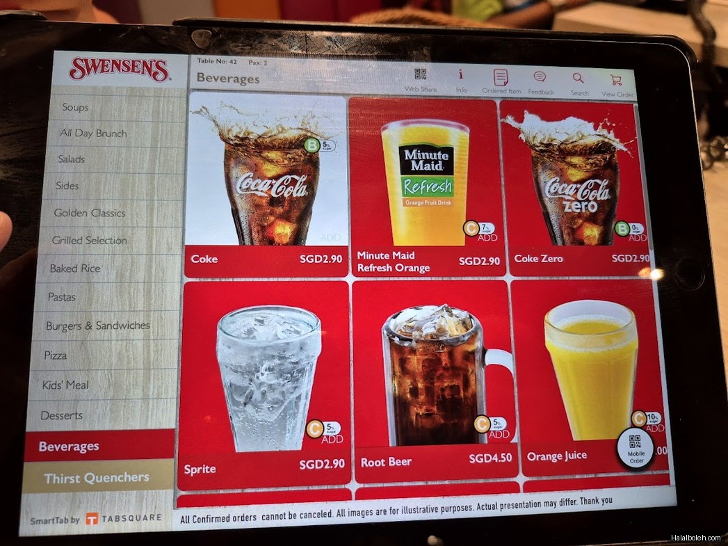 Swensen's - menu