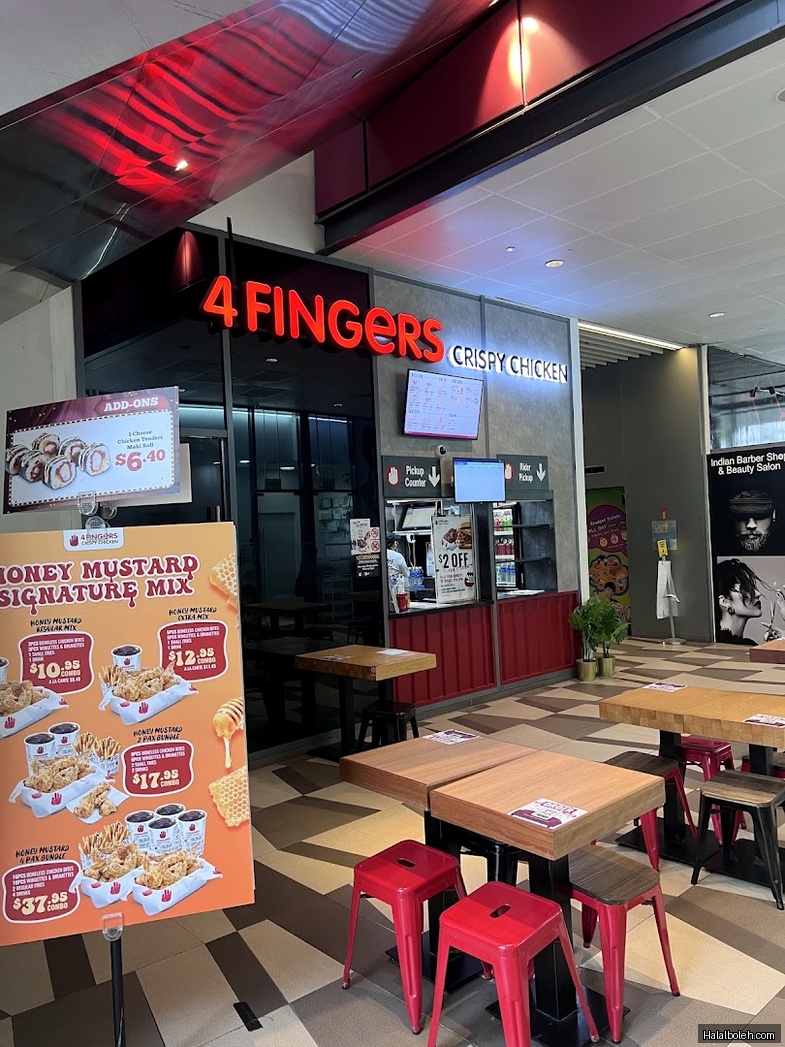 4 Fingers Crispy Chicken - menu