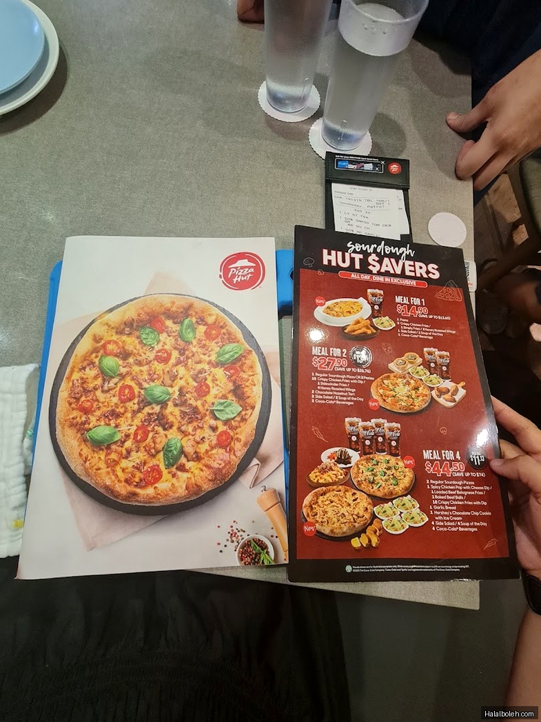Pizza Hut - menu