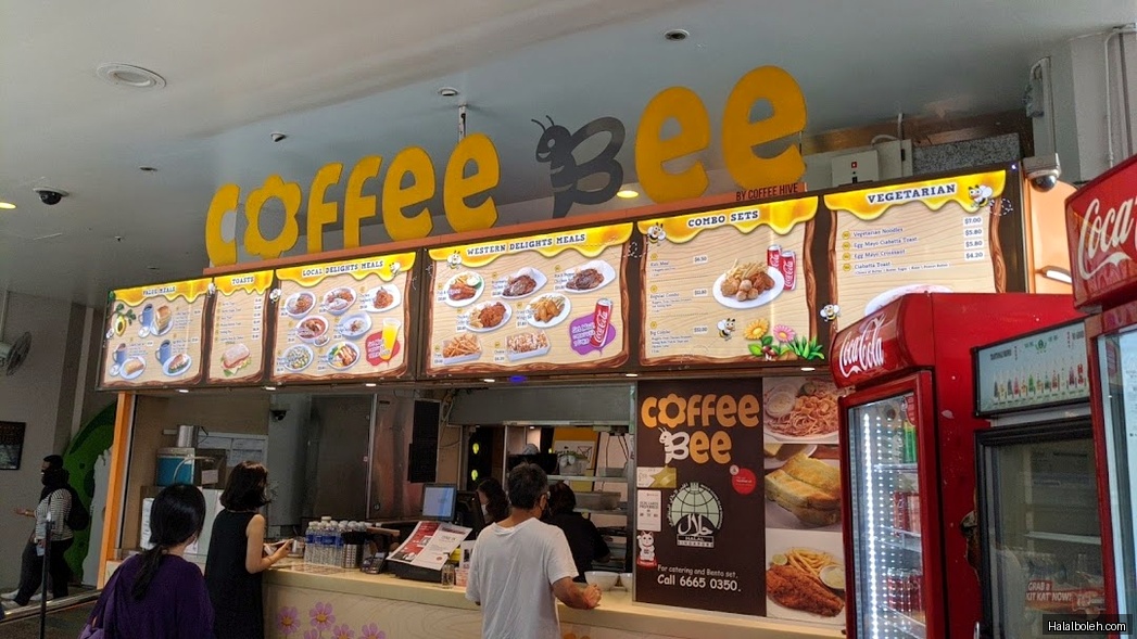 Coffee Bee at Singapore Science Centre - Menu