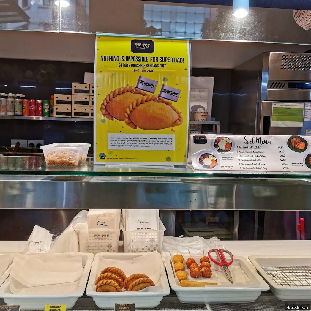 Tip Top at Bugis Junction - Menu