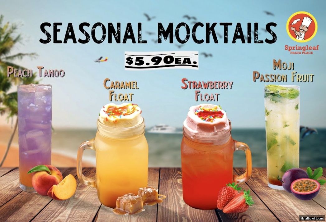 Springleaf Prata Place - menu