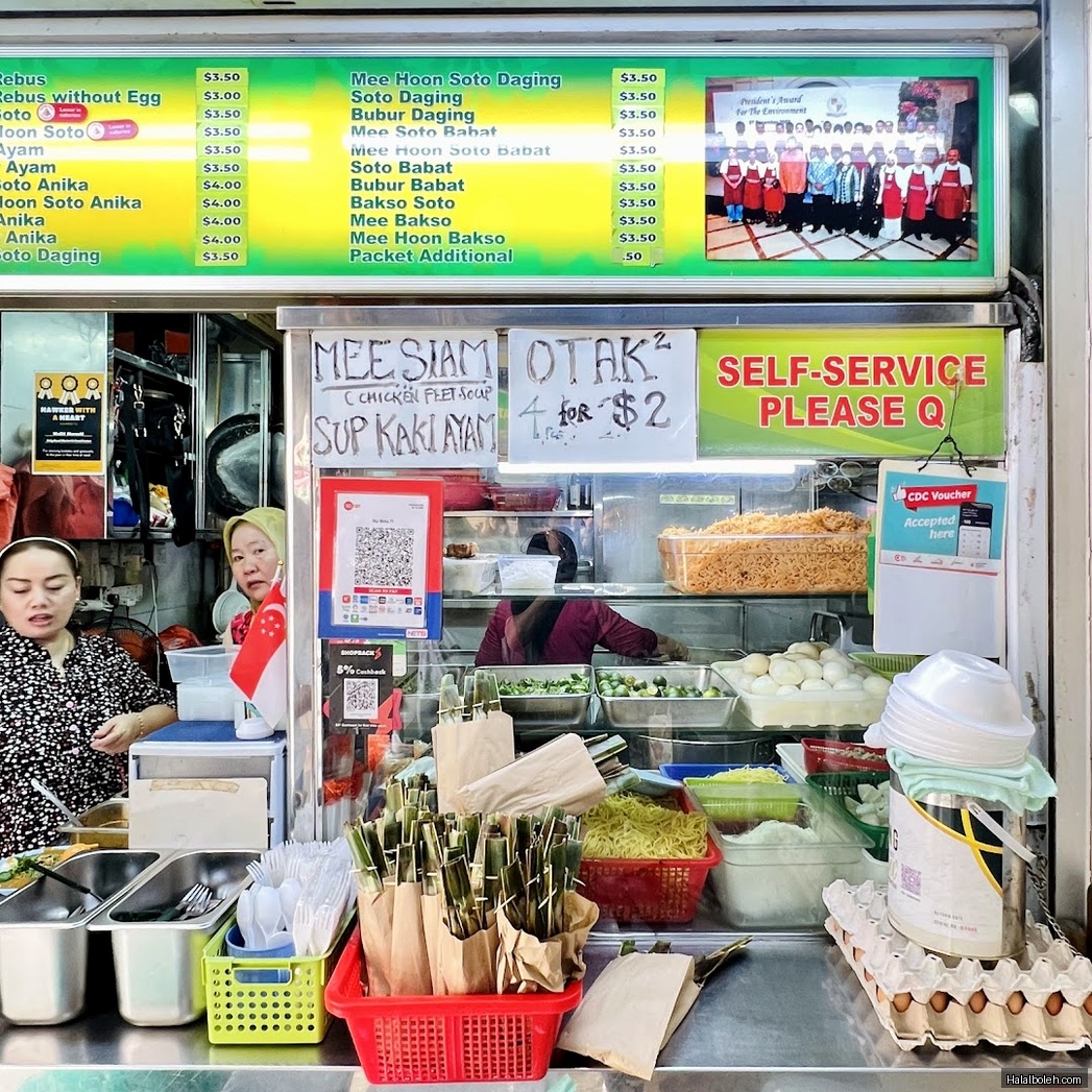 Hj Waliti Hj Mazuki - menu