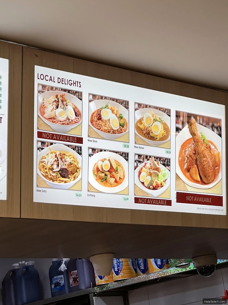 Mr Teh Tarik Express - menu