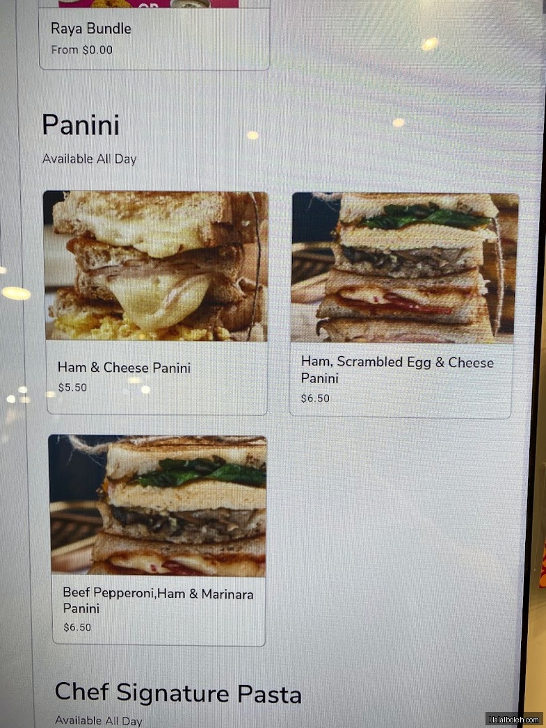 Twyst at Century Square - Menu