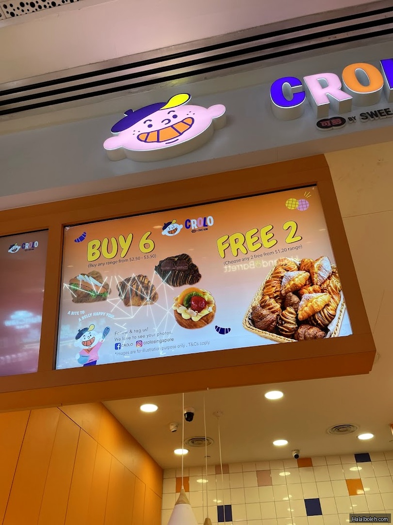 Crolo by Swee Heng - menu