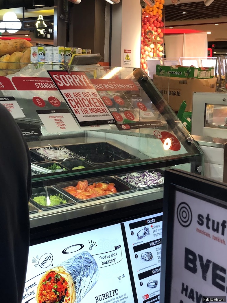 Stuff'd - menu