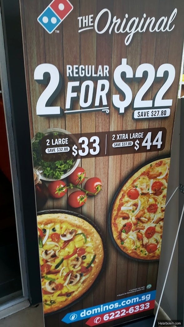 Domino's Pizza - menu