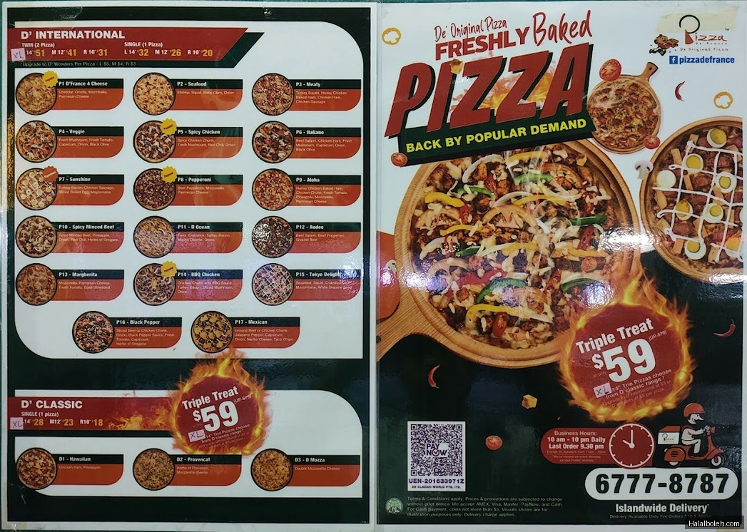 Pizza De France - general