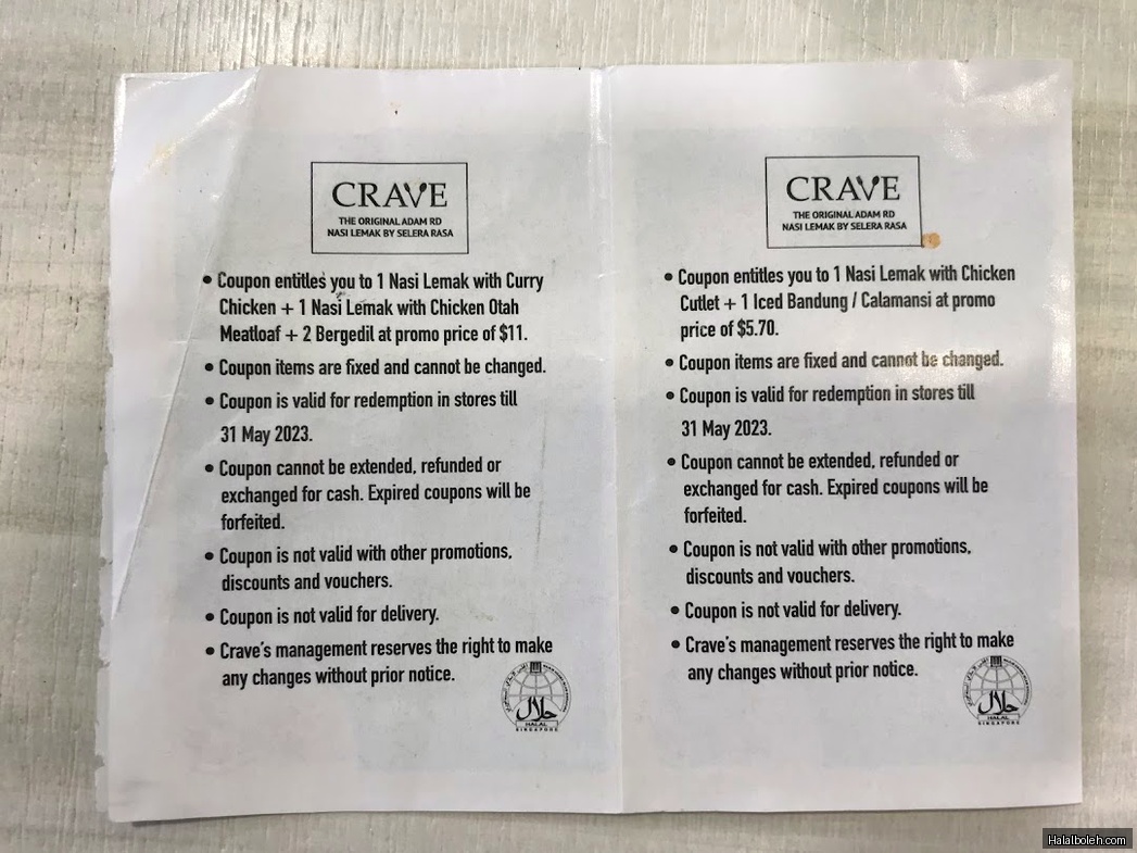 Crave Nasi Lemak - general