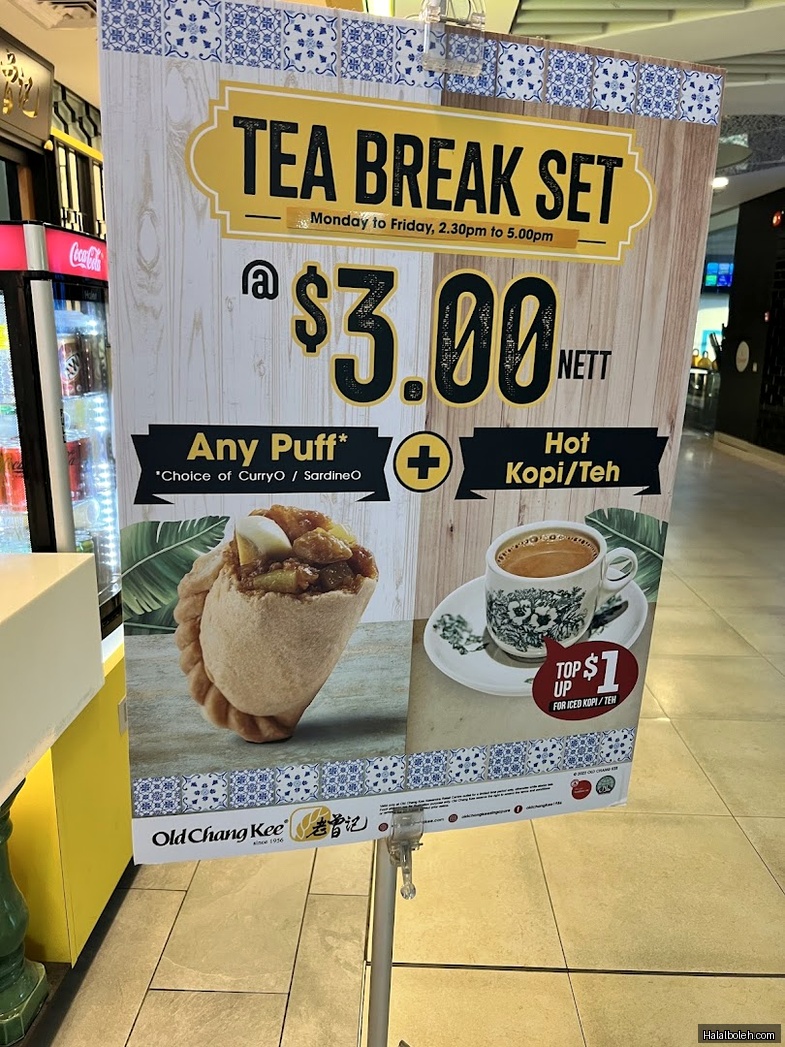 Old Chang Kee - menu