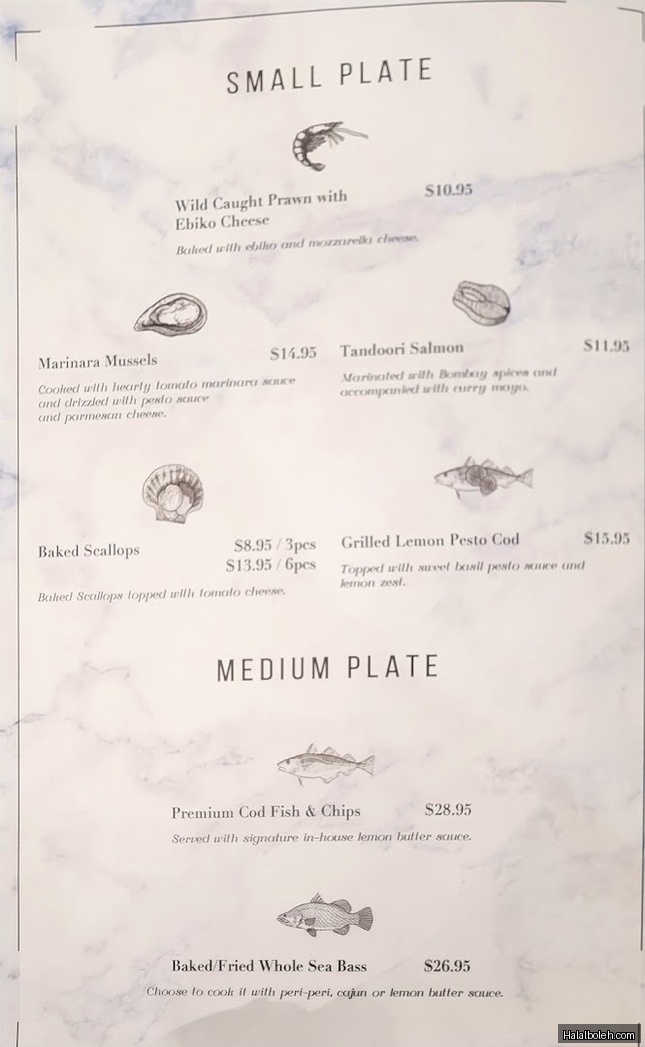 Fish & Co - menu