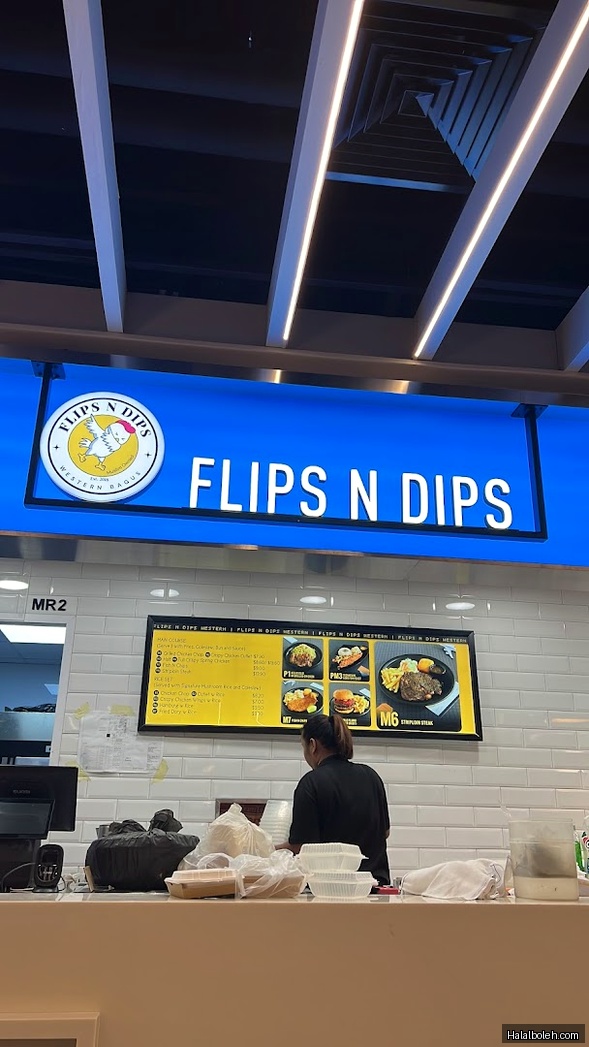 Flips N Dips at Paya Lebar Square - Menu