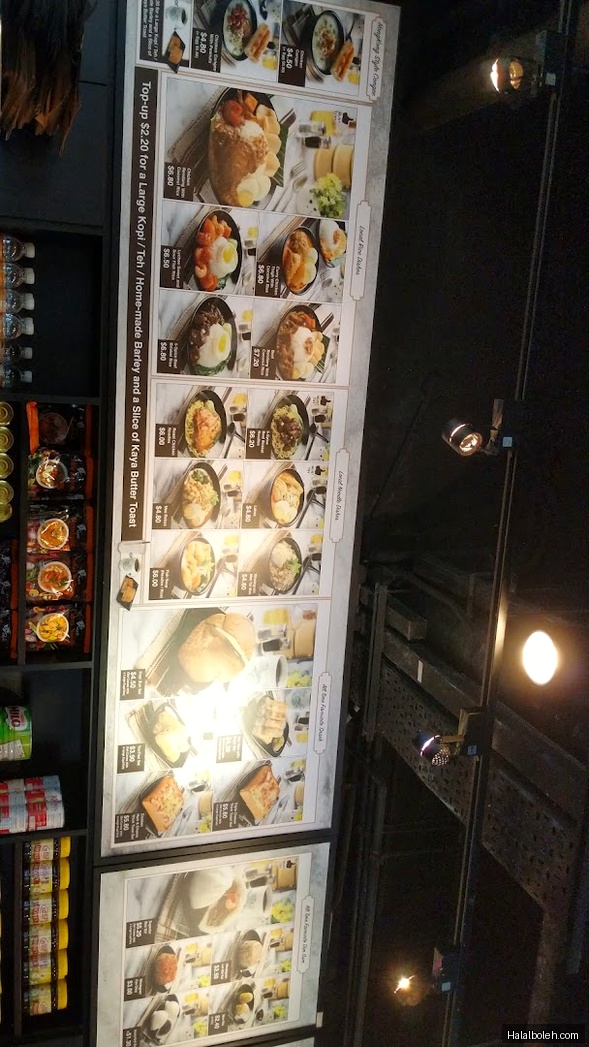 Heavenly Wang - menu