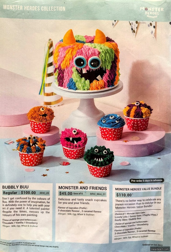 Polar Puffs & Cakes - menu
