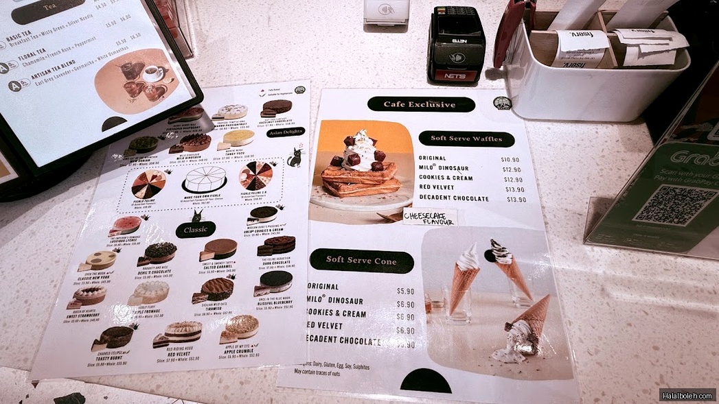 Cat & the Fiddle - menu