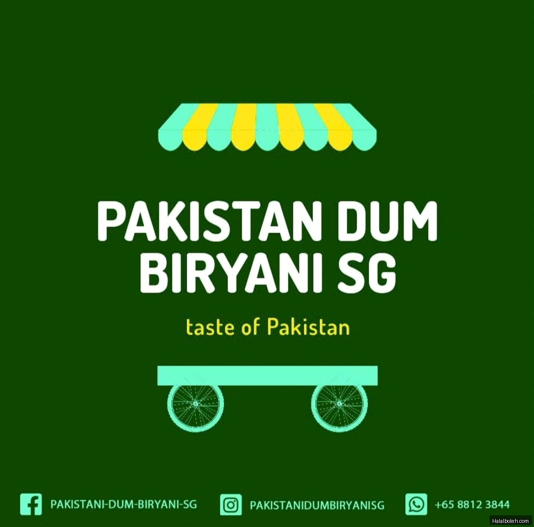 Pakistan Dum Briyani - menu