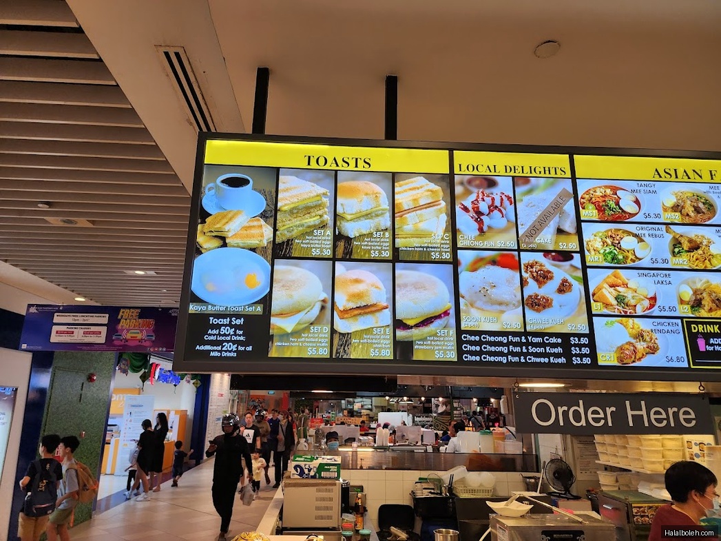 Kaffe & Toast - menu