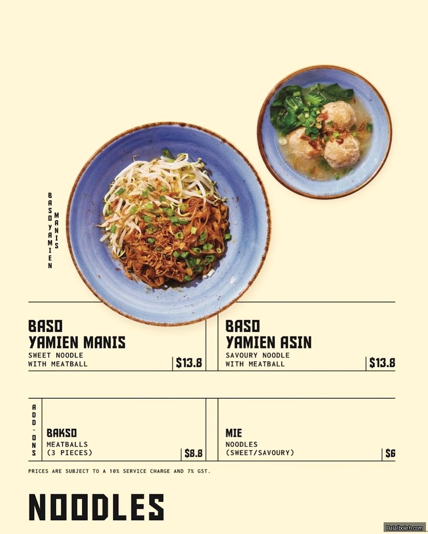 Paris Van Java - menu