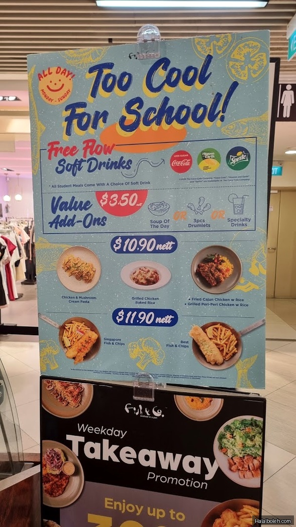 Fish & Co - menu