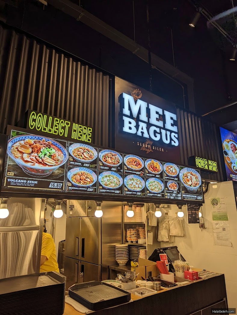 Mee Bagus - menu