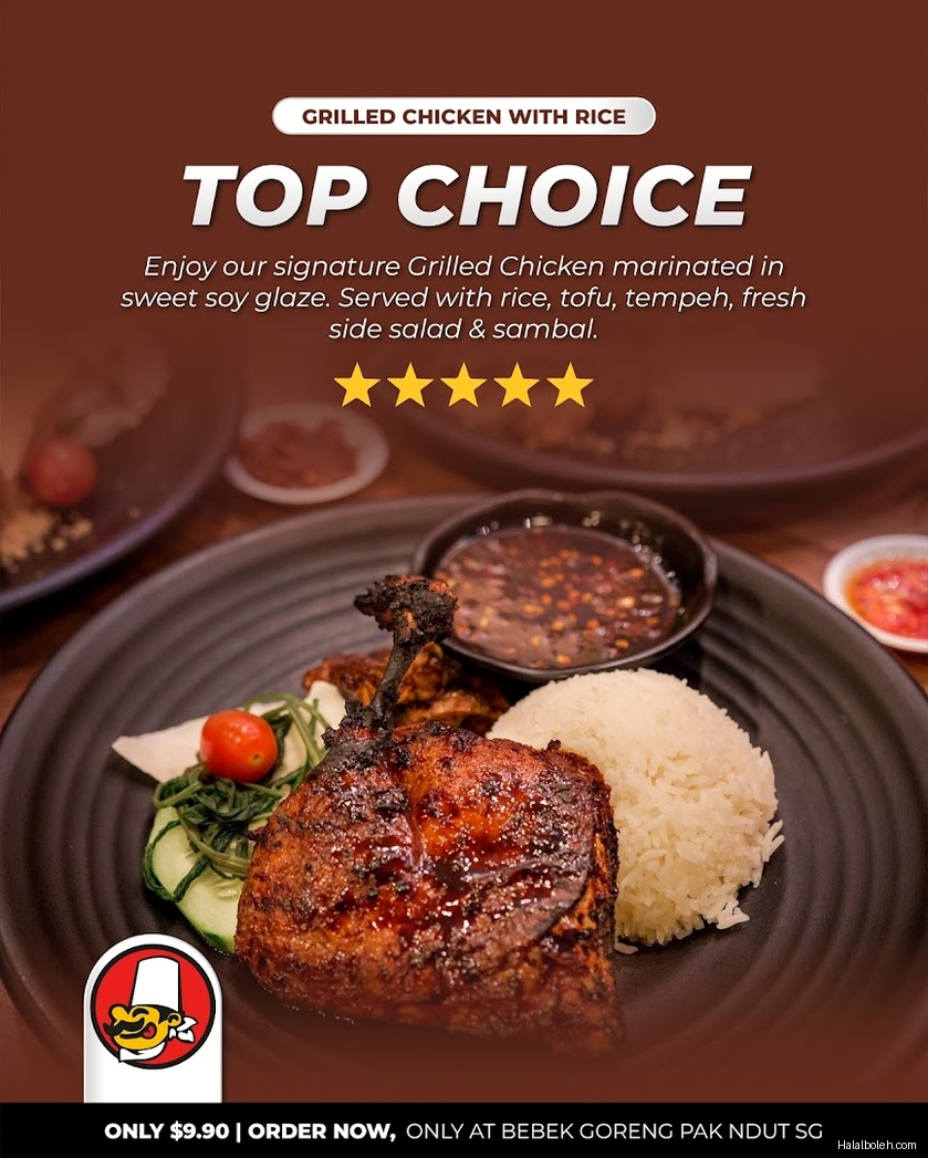 Bebek Goreng Pak Ndut - menu