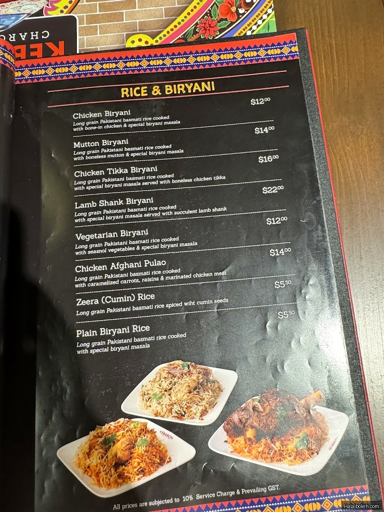 Kebabchi Charcoal BBQ - menu