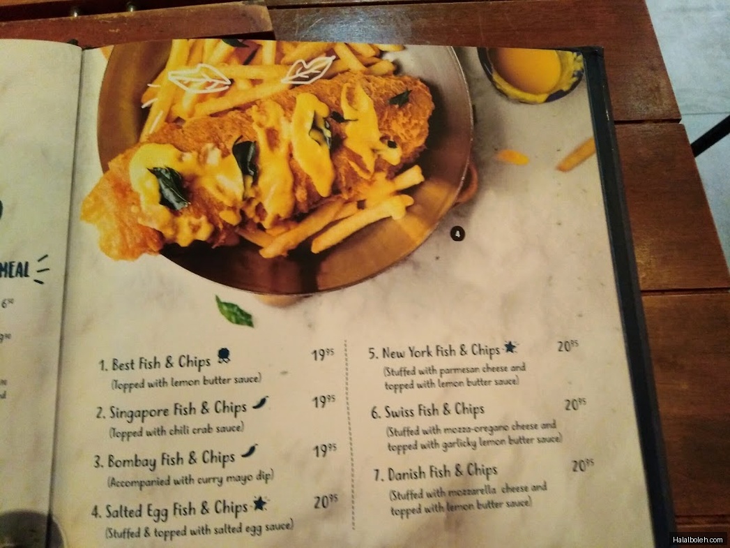 Coast & Roast - menu