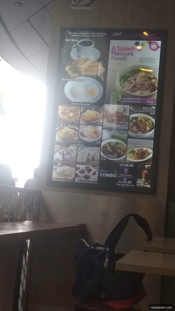 Kaffe & Toast - menu