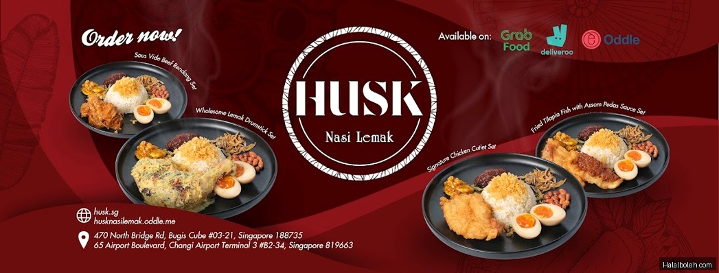 HUSK Nasi Lemak - menu