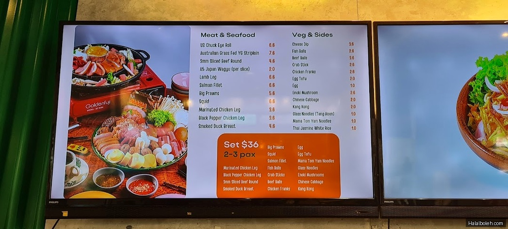Oh Ho! Thai BBQ - menu