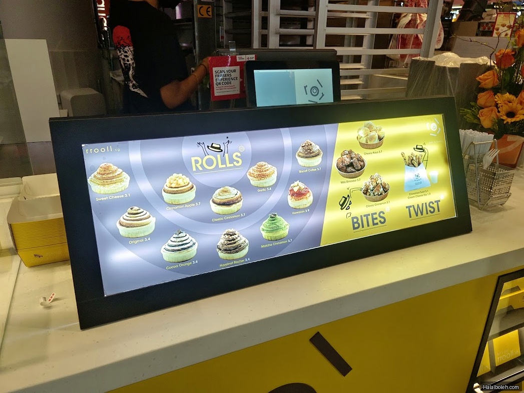 rrooll - menu