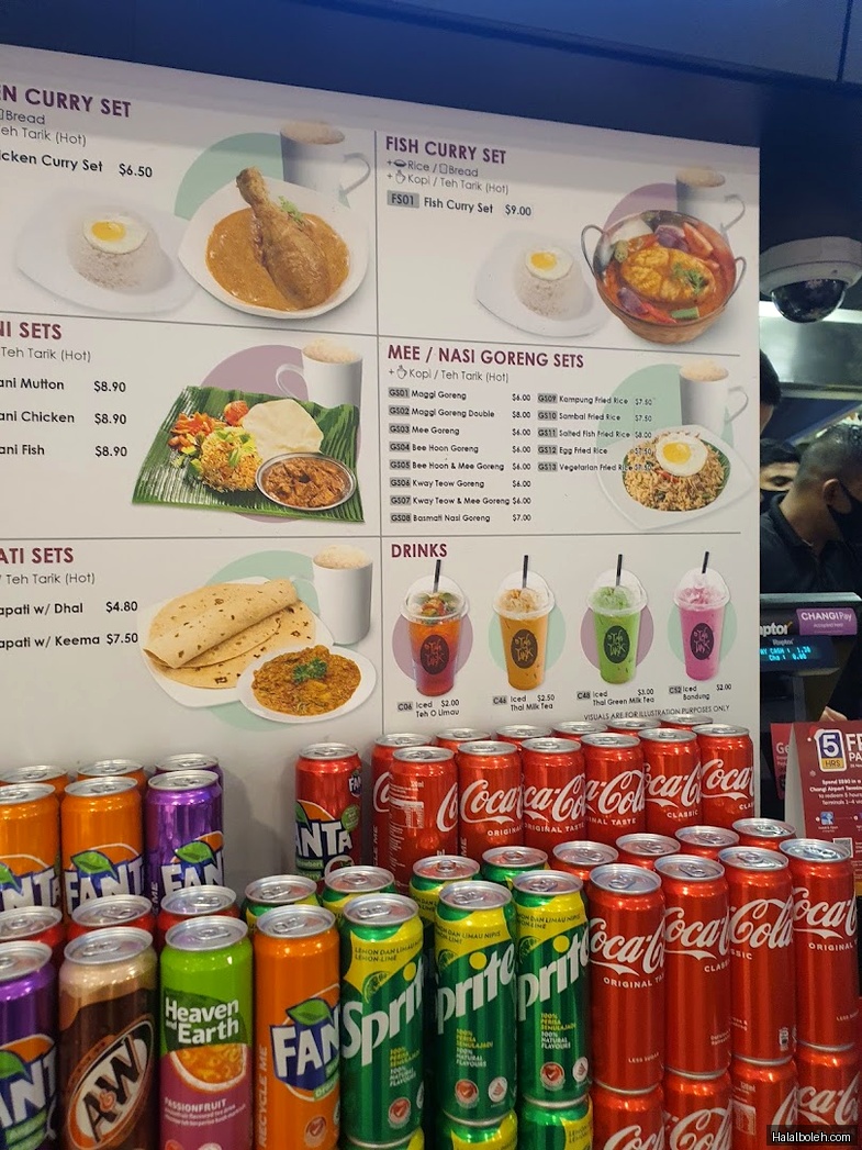 Mr Teh Tarik Express - menu