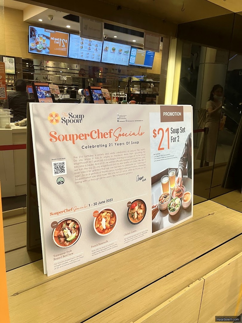 The Soup Spoon - menu