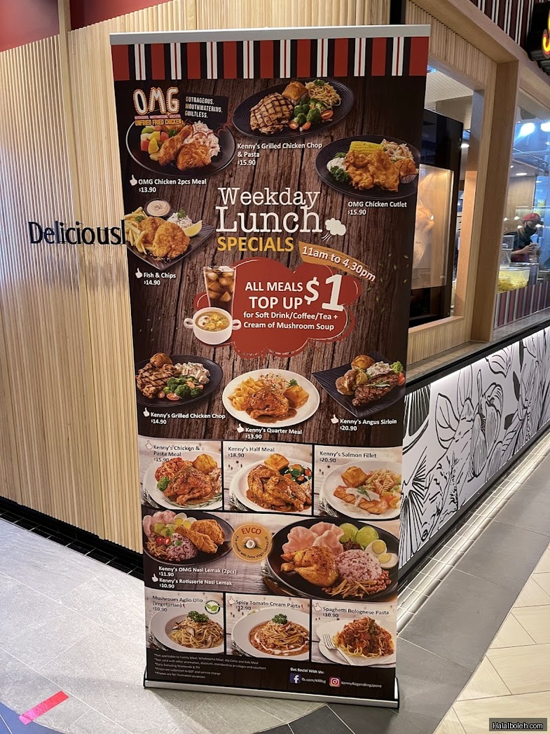 Kenny Rogers Roasters - menu