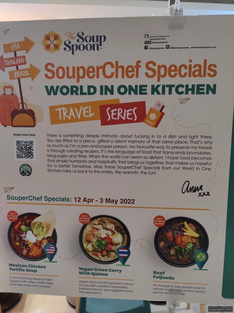 The Soup Spoon - menu