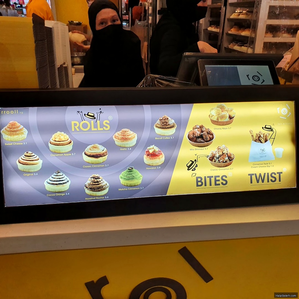 rrooll - menu